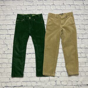 Polo Ralph Lauren & J.Crew Kids  Boys’ Straight-Fit Corduroy Pants, Size 5